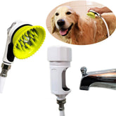 Wondurdog kit ducha tina facilita lavado de perros.