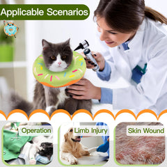 WONONE collar ajustable con cordón para un ajuste seguro.