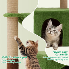 Woochpet 37 arbol gatos agujero ratón estimula caza y exploración