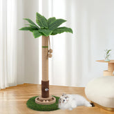 Woochpet arbol-rascador-gato-35-pulgadas: protege muebles y genera juego.