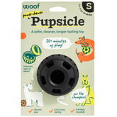 WOOF Power Chewer Pupsicle, juguete duradero para masticadores fuertes, promueve masticación prolongada.