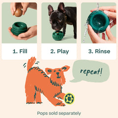 Pupsicle interior para premio, recompensa sabrosa para entrenamiento y distracción.