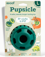 Pupsicle de WOOF, juego interactivo para perros, estimula la mente durante la pausa.