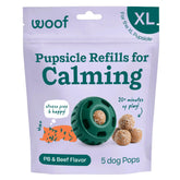 WOOF Pupsicle recambio calmo XL, listo para paseos tranquilos.