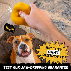 WoofBite Goma natural sin toxicidad, seguro para perros que muerden