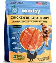 Wootsy tiras de pollo para perros en empaque 24 oz, ideal para premiar