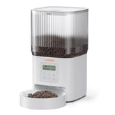 WOPET alimentador automático para gatos con 4L y control de porciones.