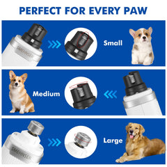 Lima de uñas Wortade para perros grandes con control seguro