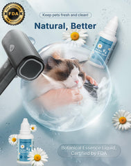 WOWOOFT PET cepillo de vapor para gato que controla enredos en pelaje largo