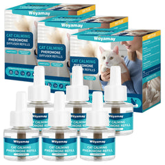 Difusor Woyamay para gatos con 6 recargas, calma y descanso para felinos