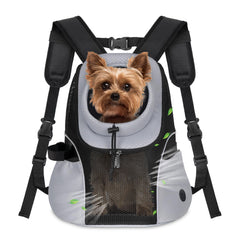 WOYYHO Mochila Portador de Perro con malla frontal para mayor comodidad