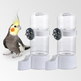Bebedero automático WQY GroceryShop para jaula de aves, evita derrames y mantiene hidratadas.