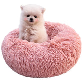 Cama wrkfree para perrito rosada de 15 pulgadas, descanso cómodo y seguro