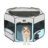 X-ZONE PET corral-juego portátil para perros y gatos, fácil de transportar.