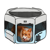X-ZONE PET playpen-perro-plegable-portatil: refugio seguro para viajar.