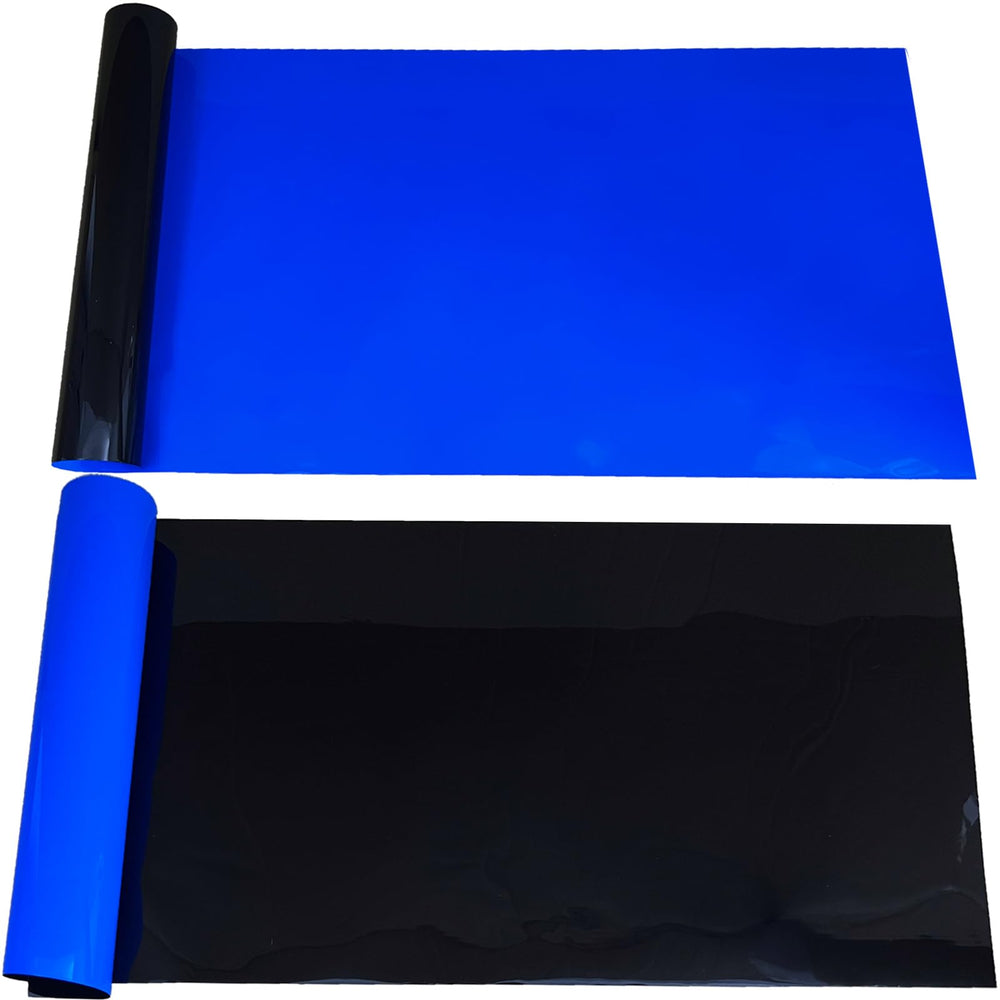 Fondo XCNO azul-negro, doble cara, realza colores de los peces.