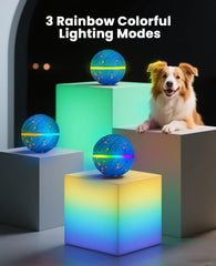 Xeuch Pelota iluminada RGB para juego nocturno seguro