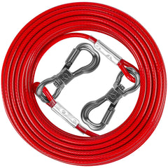 XiaZ cable para perros de 15 pies, resistente para exteriores.