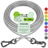 XiaZ cable para perros de 20 pies, alcance seguro para exteriores.