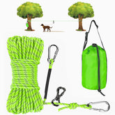 XiaZ cable para perros de 50 pies para acampar, libertad segura al aire libre.
