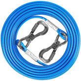 XiaZ cable de tiro para perro de 50 ft en exterior, libertad segura.