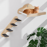 XiaZ hamaca de pared para gatos, cama amplia para dormir cómodo.