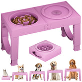 XIAZ plato perro lento mejora la postura durante la comida.