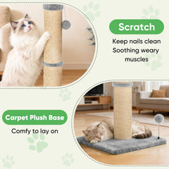 XiaZ poste 2.8 pulgadas ideal para gatos pequeños y medianos.