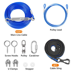 XiaZ corredor de nylon de 8 pies, duradero y cómodo para movimientos.