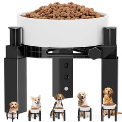 XiaZ soporte de tazón alzado para perros, ingesta más cómoda.