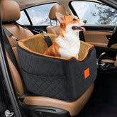 XIEEAOZEE asiento elevado para perros en coche mejora visión y seguridad