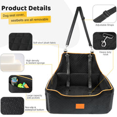 XIEEAOZEE bolsillos laterales para snacks y accesorios durante el viaje.