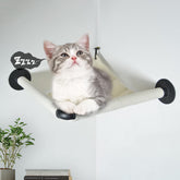 XIFOWE hamaca para gato en esquina de pared, descanso elevado.