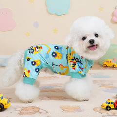 XPUDAC conjunto de pijamas para perro, 4 piezas para cambios diarios