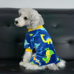 XPUDAC Pijama para perro, diseño fácil de vestir gracias a su construcción.