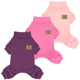 XPUDAC pijamas para perro: 3-pack colores vivos para calor diario.
