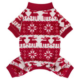 XPUDAC sudadera navidad para perro, frente, suave y cómoda para uso diario.