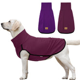 XPUDAC sudadera para perro, vista frontal con cuello alto, calor para paseos