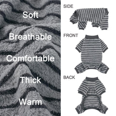 XPUDAC textura fleece grueso brinda abrigo cómodo para días fríos