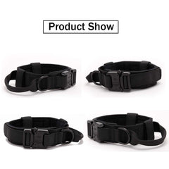 Xqpetlihai collar táctico con mango de control para paseos más seguros