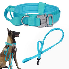 Collar táctico Xqpetlihai en primer plano, nylon 1000D resistente para entrenamientos.