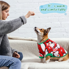 Xuniea suéter polar para chihuahua y yorkshire, cálido y suave