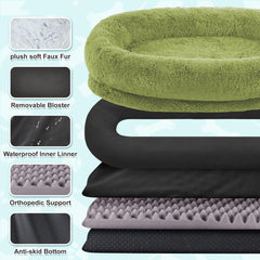 YAEM Cama Humana: bolsillo lateral práctico para objetos pequeños.