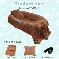 YAEM Cama Humana funda felpa lavable, fácil de limpiar tras uso diario.