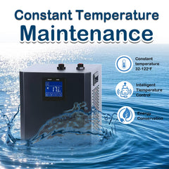 YAKUST control remoto: ajuste cómodo desde fuera del acuario.