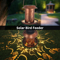 El diseño de colibrí Yamodoor aporta estilo vintage y luz exterior