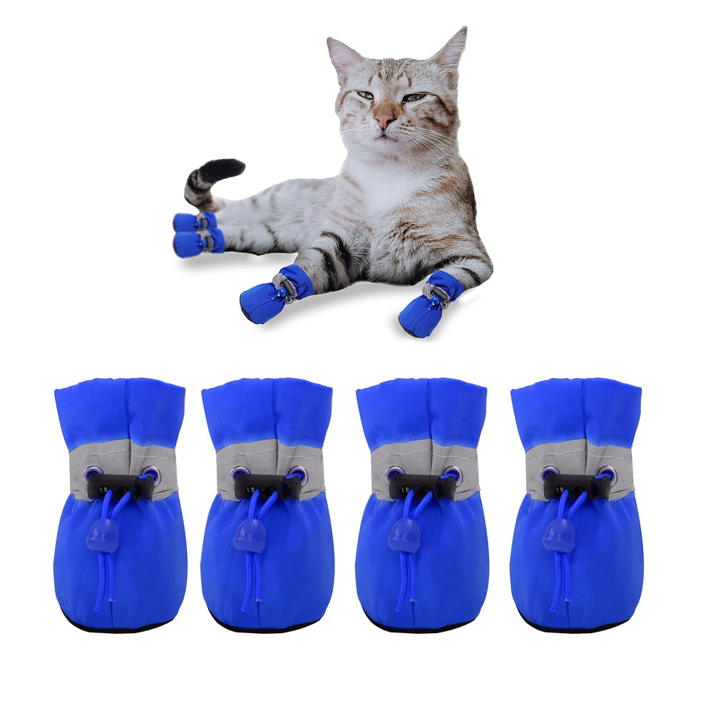 Yaodhaod Zapatos para Perro Pequeño, frente, antideslizantes para mayor seguridad.