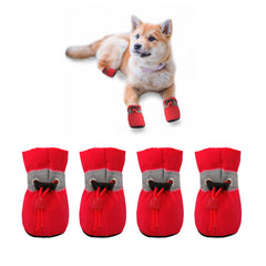 Yaodhaod zapato para perro pequeño; ajuste cómodo al medir la patita