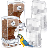 Yaomiao 4 comederos automáticos para aves, limpieza simplificada y alimentación continua
