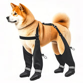 YAQUHO botas suspensor: pies de perro en tamaño M, protección suave para paseos.